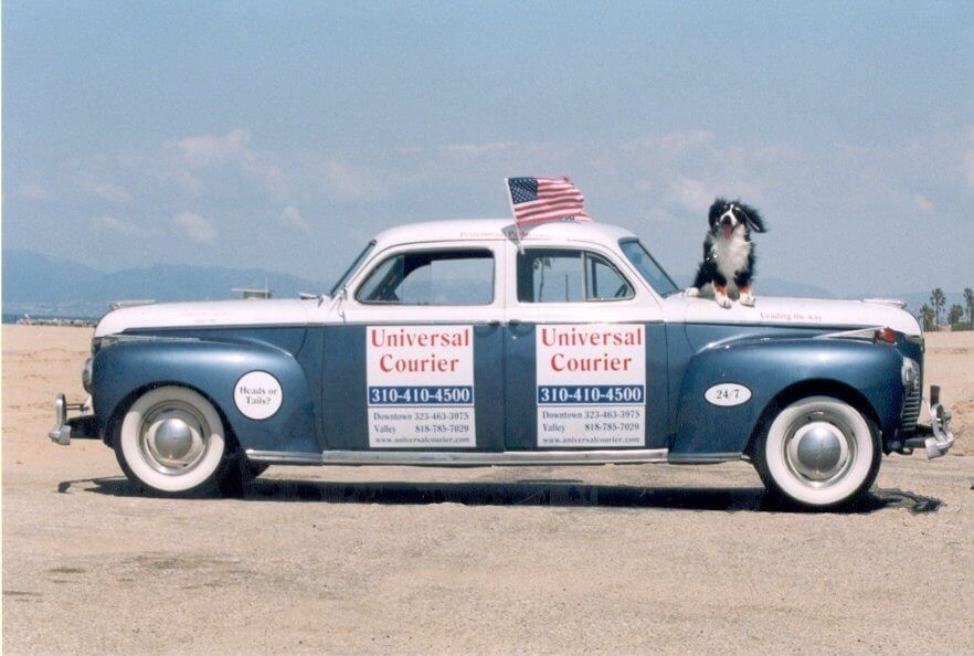 Universal Courier Company Car